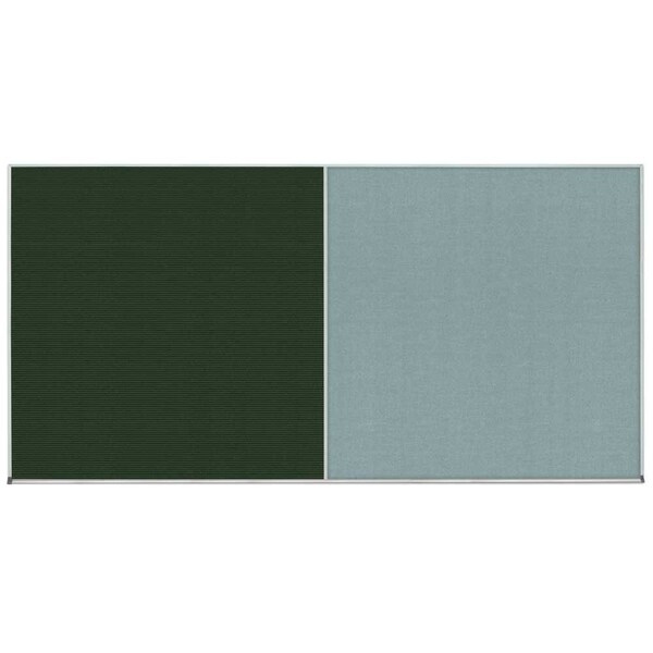 Enclosed Corkboard, 1 Door, 24"x36", 4" Fra